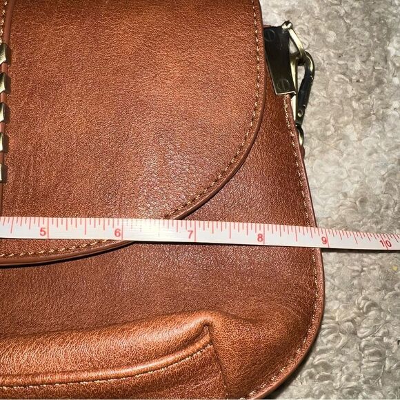 Antik Kraft Brown Leather Crossbody Bag - Picture 3 of 6